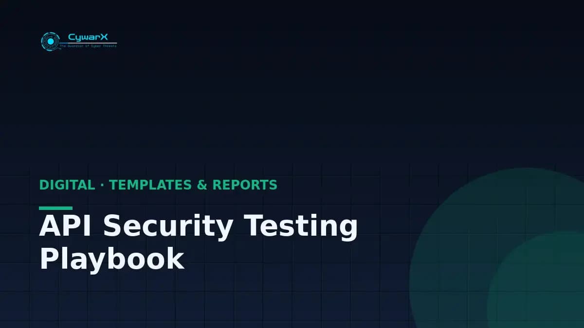API Security Testing Playbook