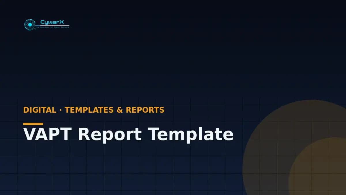 VAPT Report Template
